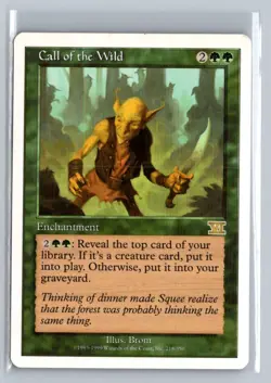 Call of the Wild Sixth Edition Rare - MTG Magic the Gathering Card - Image 1