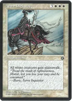 Aysen Highway - Homelands - MTG Magic the Gathering Card - Image 1