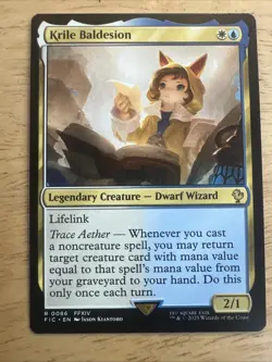 x1 Krile Baldesion R MTG Commander: Final Fantasy M/NM, English - Image 1