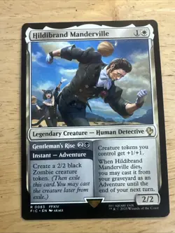 MTG Final Fantasy Commander - Hildibrand Manderville - Image 1