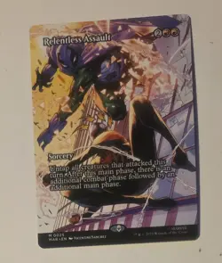 MTG - Relentless Assault - Regular - Borderless - Marvel's Spider-Man - Image 1
