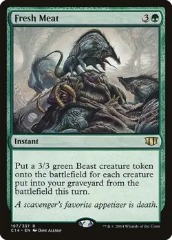 MTG - Fresh Meat - Commander 2014 - Magic the Gathering - Image 1