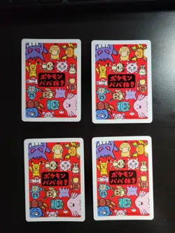 Pokemon Old Maid Babanuki Japanese Card Lot 4 Pikachu Raichu Psyduck Slowpoke - Image 2