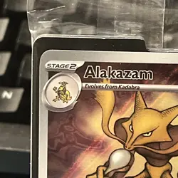 Pokemon Alakazam 009 Mega Evolution ETB Promo Illustration Rare Holo Near Mint - Image 2