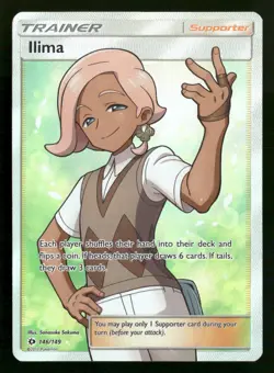 Llima - 146/149 - Ultra Rare - Sun & Moon Base - Pokemon Card - NM/M - Image 1