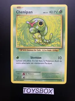 Carte Pokemon Chenipan 3/108 / Bloc XY Evolutions / Exc FR - Image 2