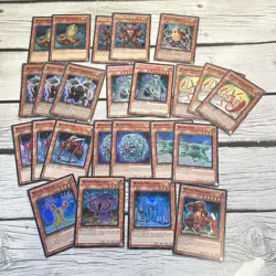 Yugioh Card Lot - Worm Deck Staples 20+ Cards - Worm Queen, Victory, Xex & More - Image 1