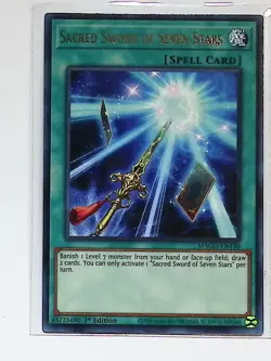 Sacred Sword of Seven Stars - MAGO-EN150 - Gold Rare - 1st Edition - Yugioh - Image 1