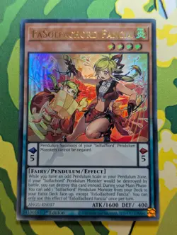 FaSolfachord Fancia 1st Edition ANGU-EN017 Yugioh Card - NM - Image 1
