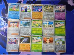 Pokemon Bulk Lot - 150 Common Cards (Prismatic) (26 Reverse Holo's & 7 Holo's) 731329511228 - Image 3
