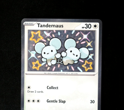 Pokemon Card TCG - Tandemaus 209/091 - Paldean Fates - Baby Shiny Rare - NM ⭐ - Image 2