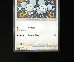 Pokemon Card TCG - Tandemaus 209/091 - Paldean Fates - Baby Shiny Rare - NM ⭐ - Image 3