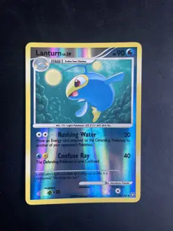 Pokemon Card- Lanturn 58/146 (Legends Awakened, 2008) Reverse Holo, NM/LP - Image 1