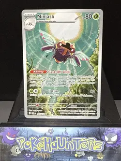 Pokemon Card Ninjask 137/132 Illustration Rare Mega Evolution Base Set NM - Image 1