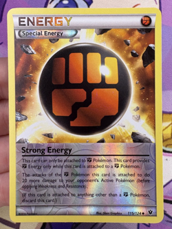 ✨1c Start✨ Strong Energy 115/124 Reverse Holo Pokemon Trading Card Game 🌺 - Image 1