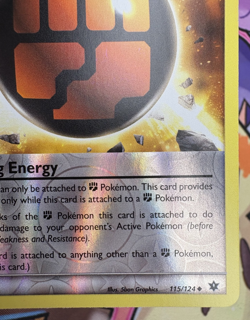 ✨1c Start✨ Strong Energy 115/124 Reverse Holo Pokemon Trading Card Game 🌺 - Image 3