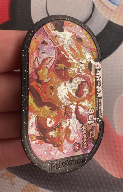 ✨1c Start✨ Charizard 03-008 Pokemon Mezastar Japanese Arcade Game Token Card 🐼 - Image 2