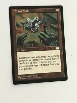 MTG Magic the Gathering English Weatherlight Mana Web NM - Image 1