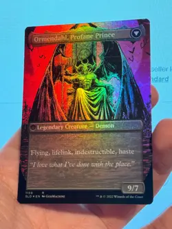 1X FOIL Westvale Abbey / Ormendahl BORDERLESS NM MTG Magic Secret Lair Commander - Image 1