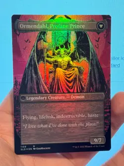 1X FOIL Westvale Abbey / Ormendahl BORDERLESS NM MTG Magic Secret Lair Commander - Image 5