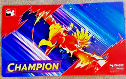 Pokemon Ethan's Ho-Oh League Cup Champion Playmat - Image 1