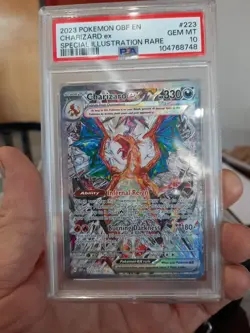 Charizard Ex Special Illustration Rare Psa 10 Gem Mint Obsidian Flames 223/197 - Image 1