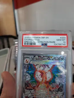 Charizard Ex Special Illustration Rare Psa 10 Gem Mint Obsidian Flames 223/197 - Image 2