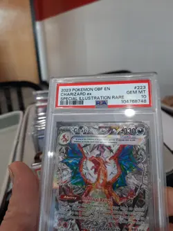 Charizard Ex Special Illustration Rare Psa 10 Gem Mint Obsidian Flames 223/197 - Image 3