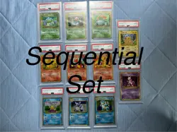 ALL PSA 10 Sequential Pokemon Japanese Classic Evolutions charizard Pikachu - Image 1