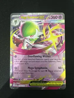 Pokemon TCG Mega Gardevoir EX 060/132 Mega Evolution Set Double Rare Holo NM - Image 1