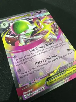 Pokemon TCG Mega Gardevoir EX 060/132 Mega Evolution Set Double Rare Holo NM - Image 3