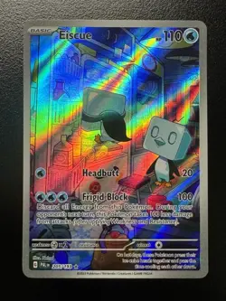 Pokemon TCG - Eiscue - Paldea Evolved 205/193 Illustration Rare Full Art Holo - Image 1