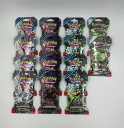 Pokemon TCG Twilight Masquerade Sleeved Booster Pack Lot Of 14 - Image 1