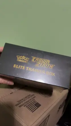 POKEMON TCG CROWN ZENITH ELITE TRAINER BOX ETB - NEW SEALED 820650851476 - Image 2