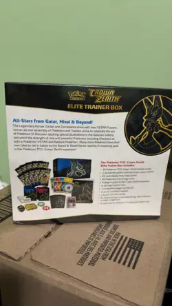 POKEMON TCG CROWN ZENITH ELITE TRAINER BOX ETB - NEW SEALED 820650851476 - Image 5