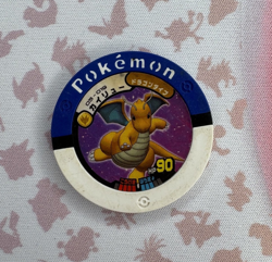 ✨1c Start✨ Dragonite Blue 05-019 Battrio Japanese Pokemon Arcade Chip 🍄 - Image 1