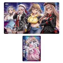 UNION ARENA Playmat & Action Point Card Set Goddess of Victory: Nikke Fest 25-26 - Image 1