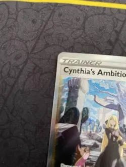 Cynthia’s Ambition Crown Zenith Galarian Gallery GG60/GG70 Holo Pokemon Card NM - Image 2