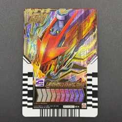 SHININGSTEAMLINER Kamen Rider Gotchard Ride Chemy Card RTX-207 Bandai S235-84 - Image 2