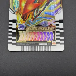 SHININGSTEAMLINER Kamen Rider Gotchard Ride Chemy Card RTX-207 Bandai S235-84 - Image 4