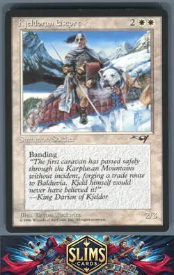 Magic the Gathering MTG Alliances Kjeldoran Escort #134 Buy 2 Get 1 - Image 1