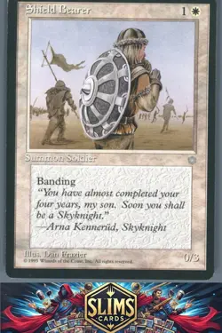 Magic the Gathering MTG Ice Age Shield Bearer # Buy 2 Get 1 - Image 1