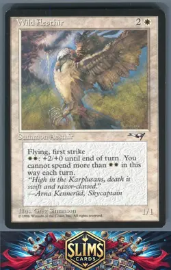 Magic the Gathering MTG Alliances Wild Aesthir #155 Buy 2 Get 1 - Image 1