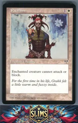 Magic the Gathering MTG Mirage Pacifism # Buy 2 Get 1 - Image 1