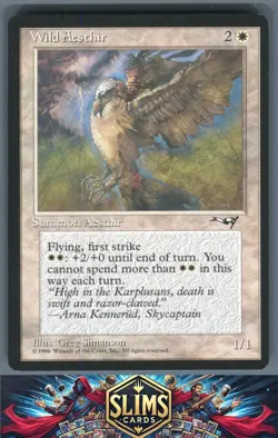 Magic the Gathering MTG Alliances Wild Aesthir #155 Buy 2 Get 1 - Image 1