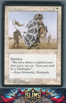Magic the Gathering MTG Ice Age Shield Bearer # Buy 2 Get 1 - Image 1