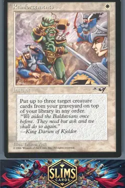 Magic the Gathering MTG Alliances Reinforcements (Orc) #143 Buy 2 Get 1 - Image 1