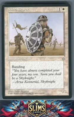 Magic the Gathering MTG Ice Age Shield Bearer # Buy 2 Get 1 - Image 1