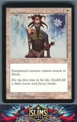 Magic the Gathering MTG Mirage Pacifism # Buy 2 Get 1 - Image 1