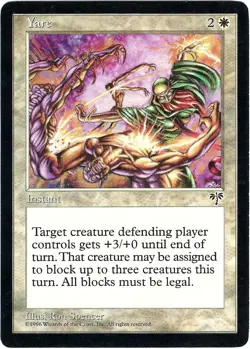 MTG Magic the Gathering Card - 2X Yare - Mirage - Rare X2 - Image 2